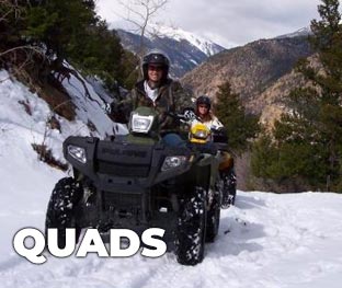 Rutas en quad en Andorra - Invierno 2023